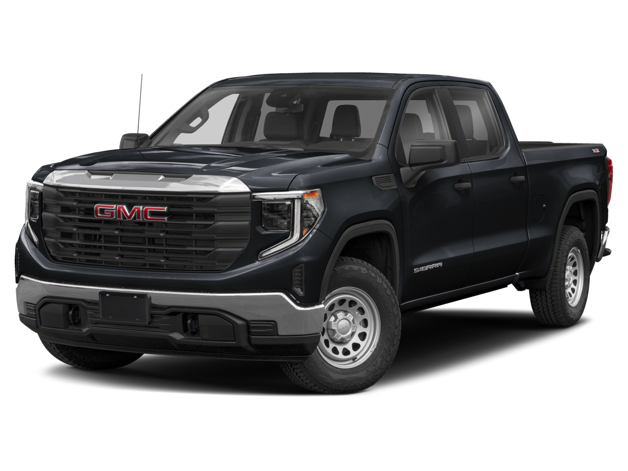 2024 GMC Sierra 1500 SLT in Volcanic Red Tintcoat — front three-quarter view
