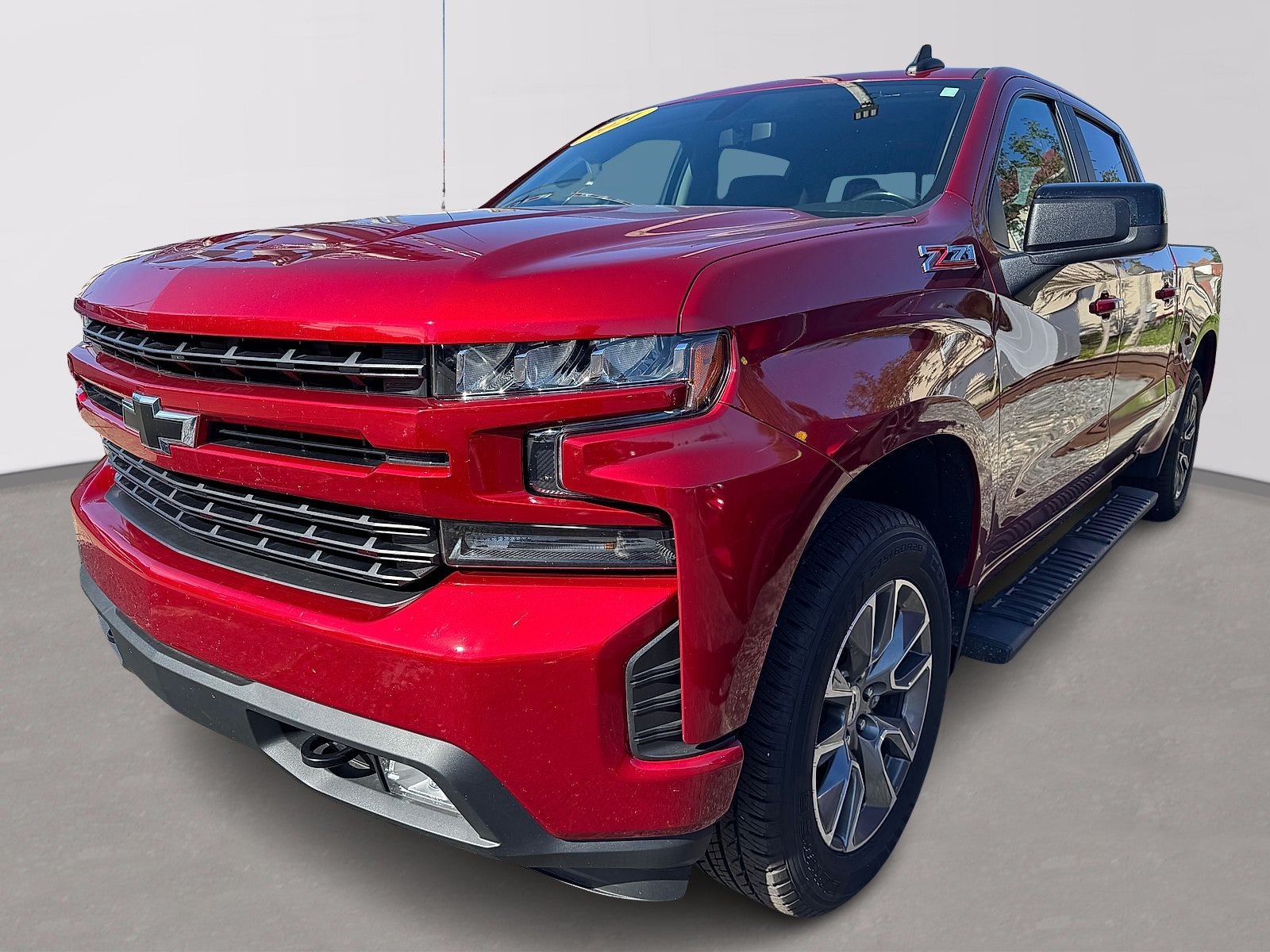 2021 Chevrolet Silverado 1500 RST in Cherry Red Tintcoat — front three-quarter view