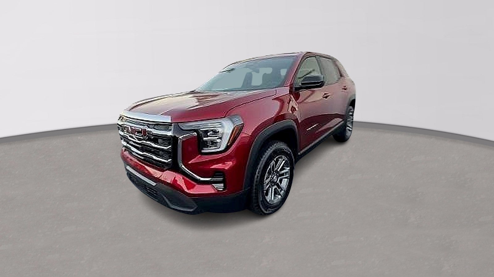 2026 GMC Terrain Elevation in Volcanic Red Tintcoat — front three-quarter view