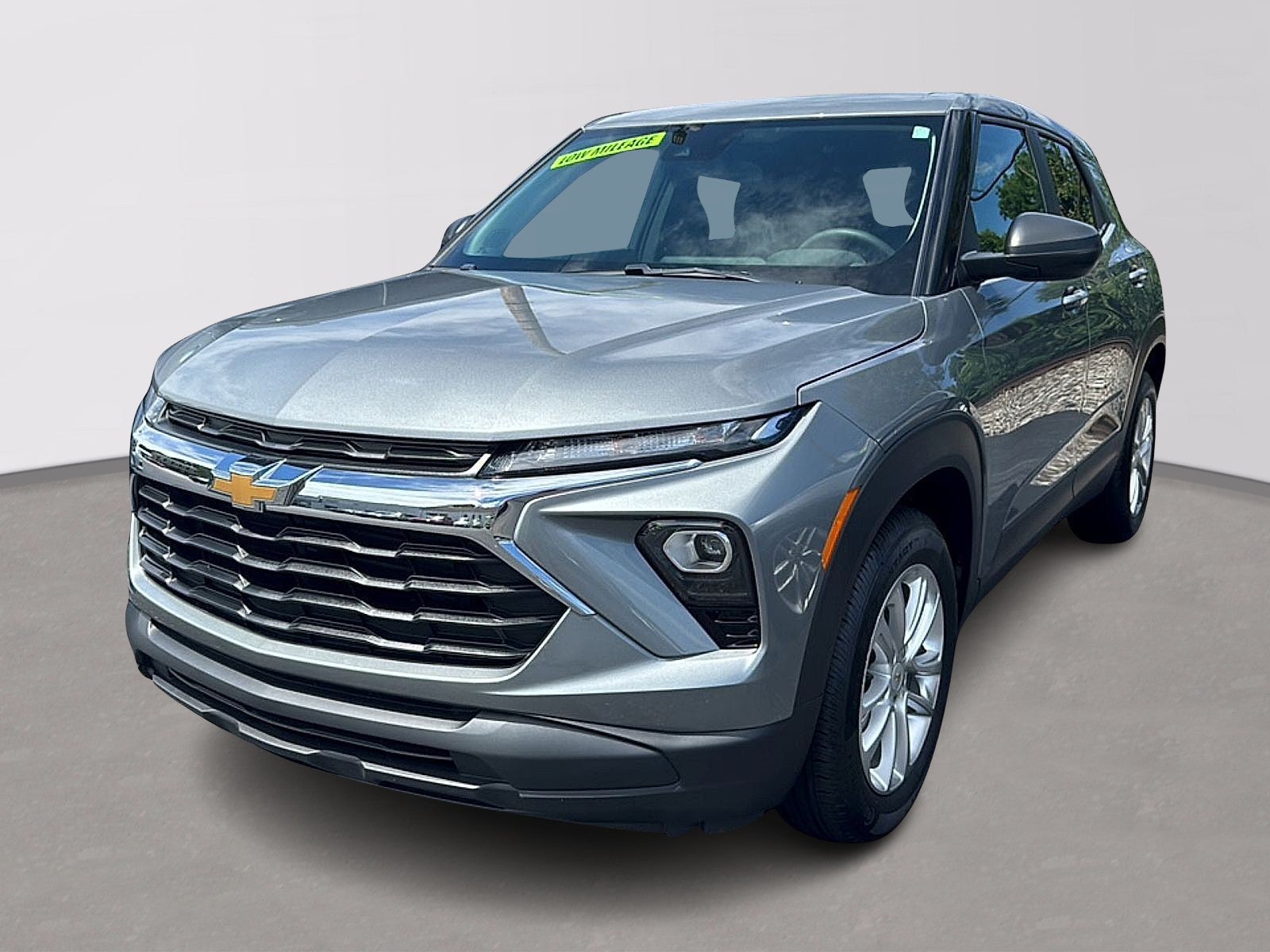 2024 Chevrolet Trailblazer LS in Sterling Gray Metallic — front three-quarter view